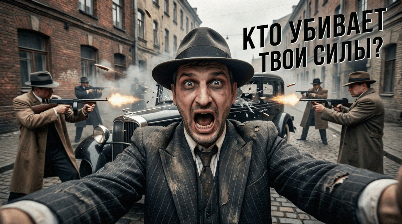 Уставший человек пытающийся проснуться: причины отсутствия сил с утра