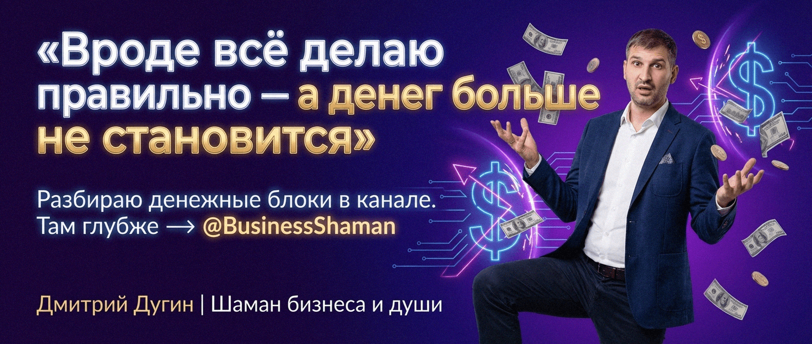 Telegram-канал о глубинной трансформации и расстановках