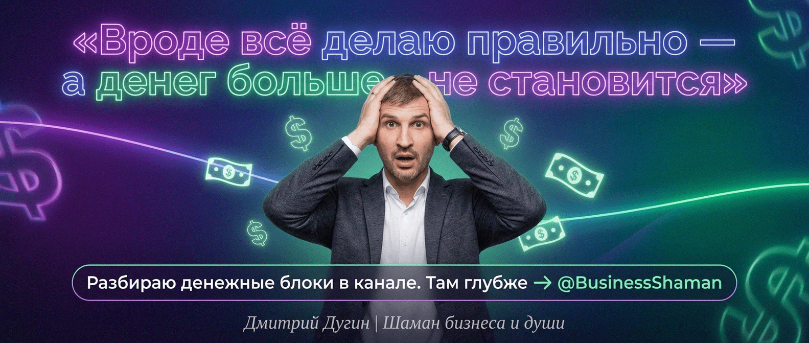 Telegram-канал о глубинной трансформации и расстановках