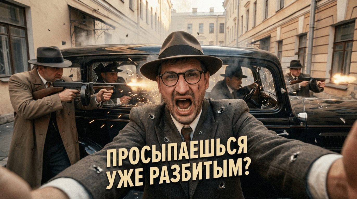 Человек просыпается уставшим и без сил, иллюстрация проблемы утренней усталости