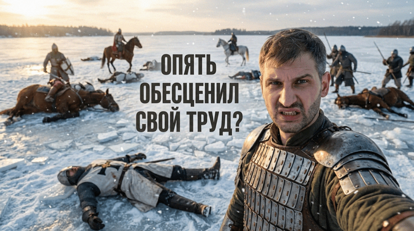Иллюстрация психологической проблемы обесценивания себя и неумения принимать похвалу за результаты