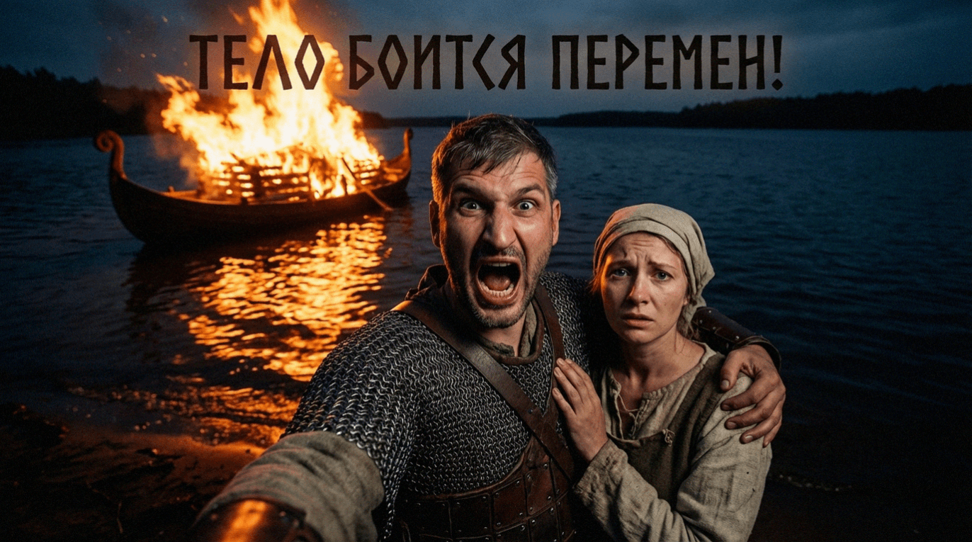Женщина испытывает стресс и психосоматические симптомы перед важными жизненными переменами
