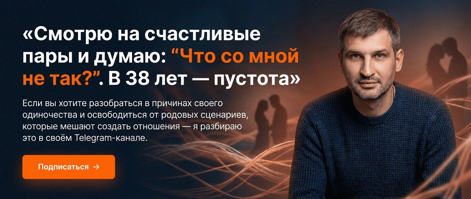 Telegram-канал о глубинной трансформации и расстановках